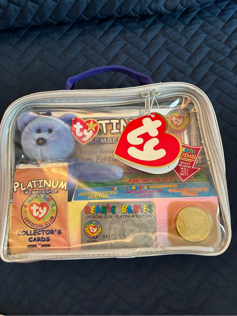 Ty Beanie Babies Platinum Membership Set 1999